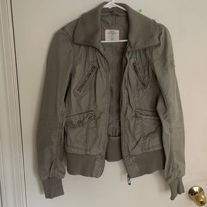 H&M army green jacket